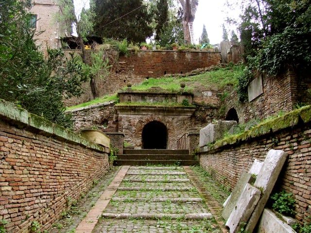 Tomb of the Scipios, in use from the 3rd century BC to the 1st century AD