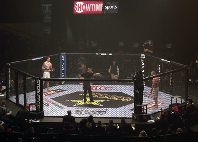 The Strikeforce cage