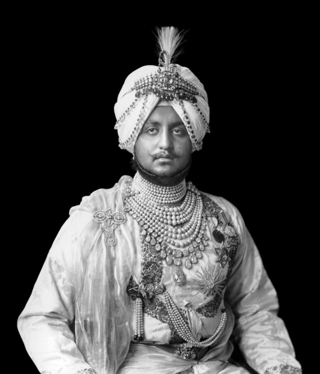 Maharaja Bhupinder Singh Sidhu of Patiala.