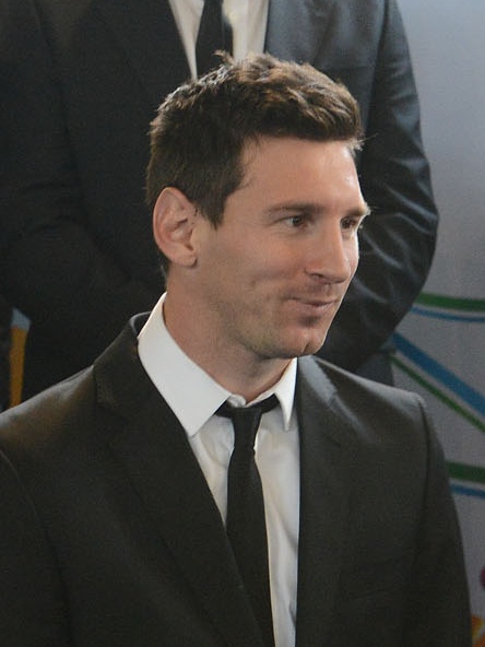 Messi pictured in July 2014