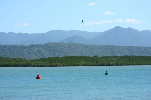 Dickson's Inlet, Port Douglas, Queensland during the dry season