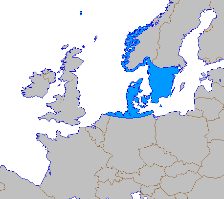 Map of the pre-Roman Iron Age in Northern Europe culture(s) associated with the Proto-Germanic language, ca 500–50 BCE. The area south of Scandinavia is the Jastorf culture.
