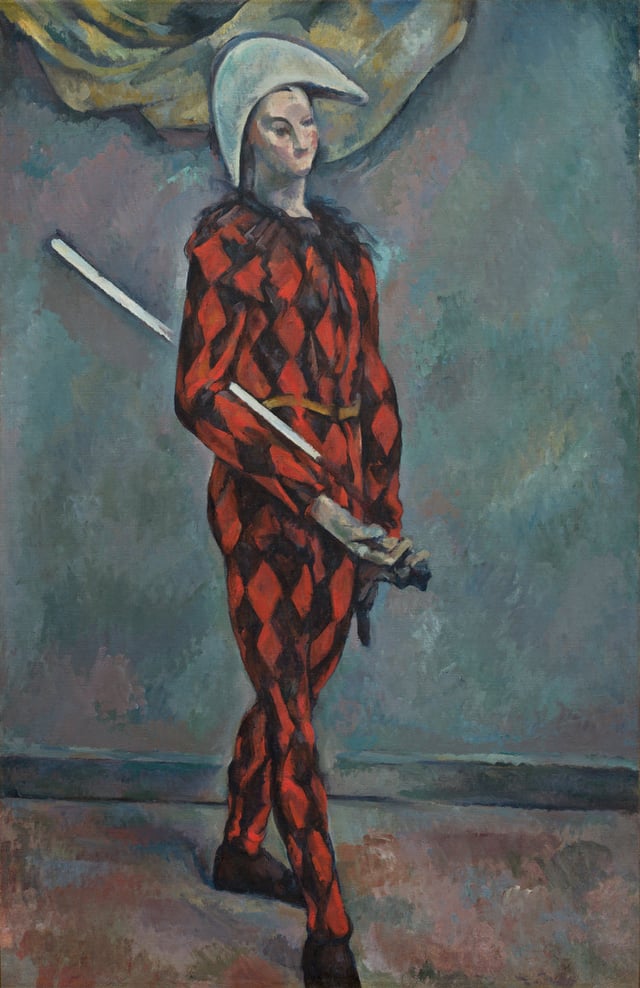 Harlequin, 1888–90, oil on canvas, National Gallery of Art