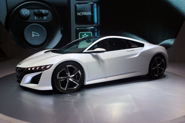 Honda NSX Concept at the 2014 Indonesia International Motor Show