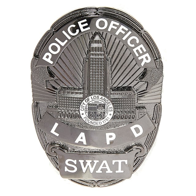 Badge of LAPD SWAT