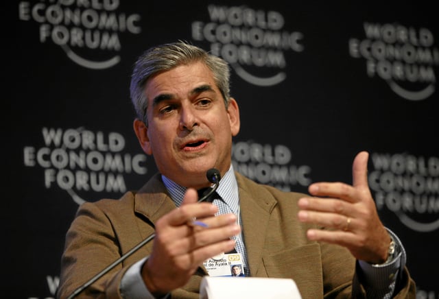 Filipino businessman Jaime Augusto Zobel de Ayala at WEF in 2009