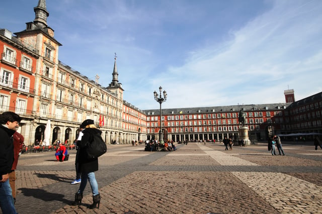 Plaza Mayor, built in the 16th century.