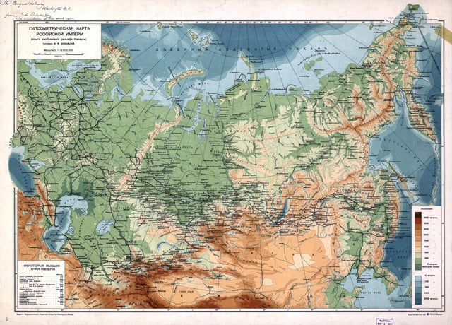 The Russian Empire in 1912