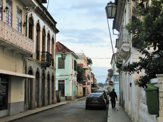 São Tomé town centre