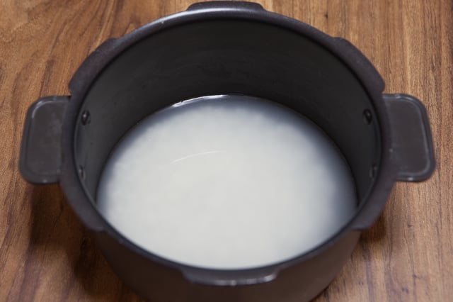 tteumul, water from the washing of rice