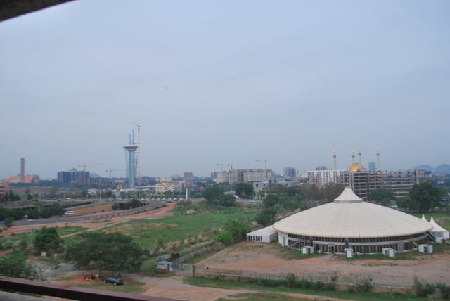 Skyline of Nigerian capital, Abuja