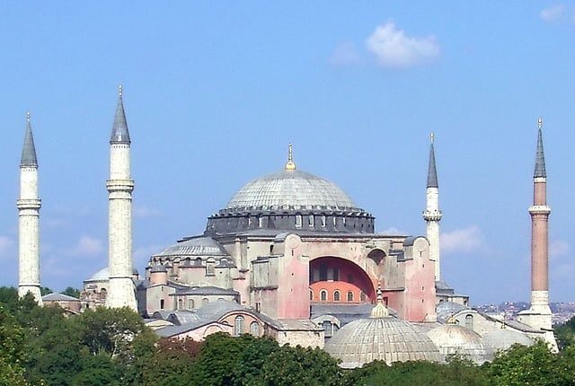 As a symbol and expression of the universal prestige of the Patriarchate of Constantinople, Justinian built the Church of the Holy Wisdom of God, Hagia Sophia, which was completed in the short period of four and a half years (532–537)