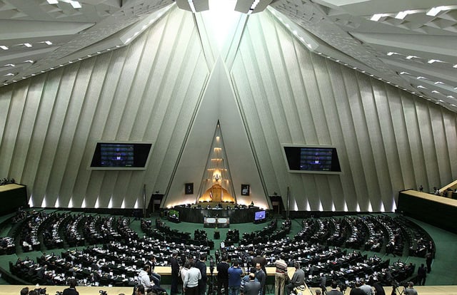 The Islamic Consultative Assembly, also known as the Iranian Parliament.