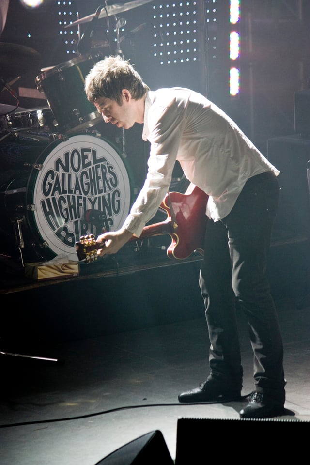 Noel Gallagher at Razzmatazz, Barcelona, May 2012.