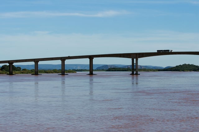 São Francisco River, in Ibotirama, BA, Brazil