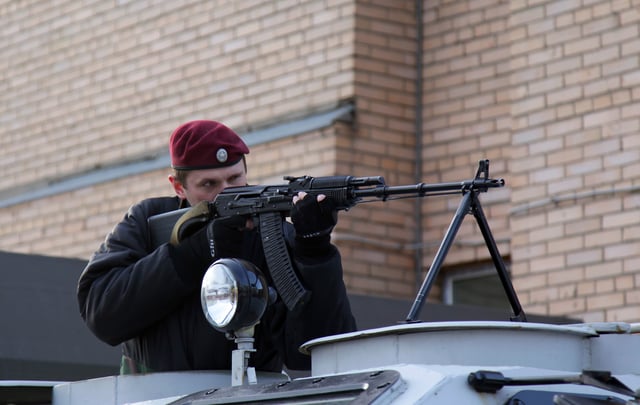 RPK-74M with a bipod.