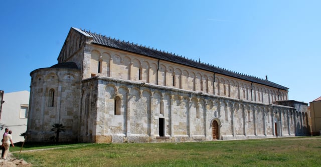 The medieval Basilica of San Gavino in Porto Torres