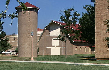 The Texas Technological College Dairy Barn in Lubbock, Texas, U.S., was used as a teaching facility until 1967.