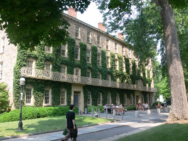 Morrison Hall, formerly known as West College, home to the undergraduate admissions office