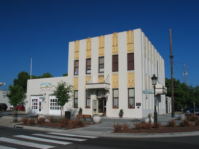 Old fire station in downtown Livermore
