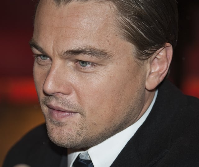 DiCaprio at the premiere of Shutter Island at the 60th Berlin Film Festival in 2010