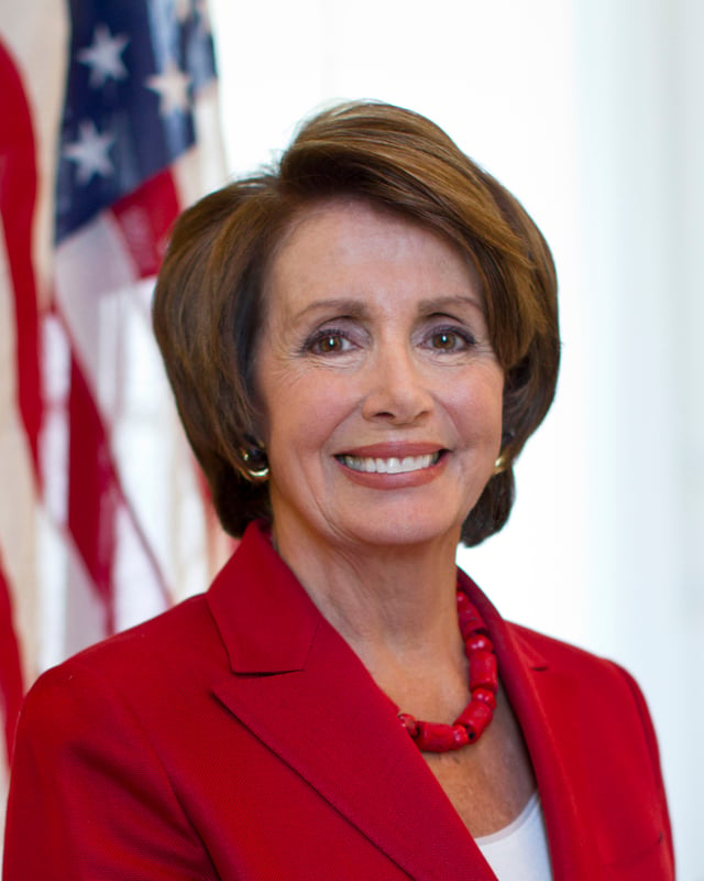 House Minority Leader Nancy Pelosi delivered a speech on the second night