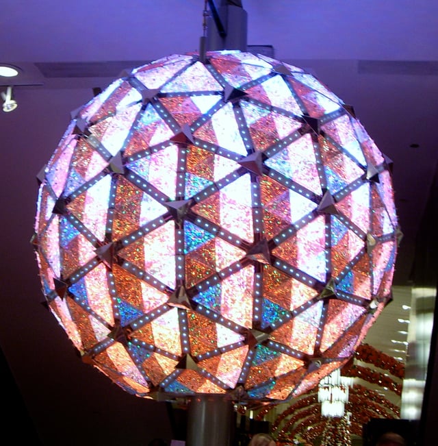 The Times Square Ball in 2007