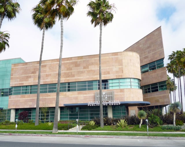 Universal Music Publishing Headquarters in Santa Monica, California.