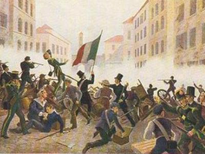 The Five Days of Milan, 1848.