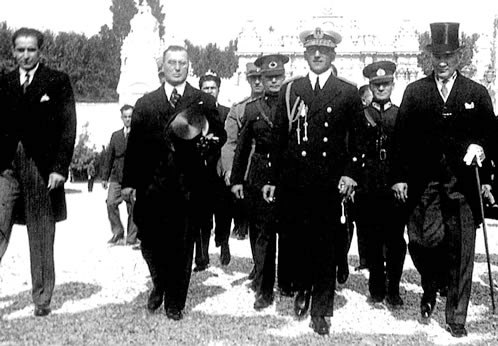 During the visit of King Alexander I of Yugoslavia in 1931