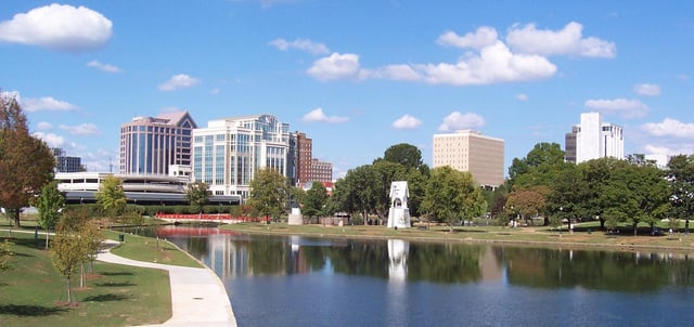 Huntsville, third-largest city and second-largest metropolitan area
