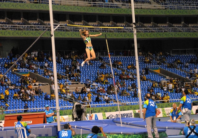 The pole vault competition at the 2007 Pan American Games