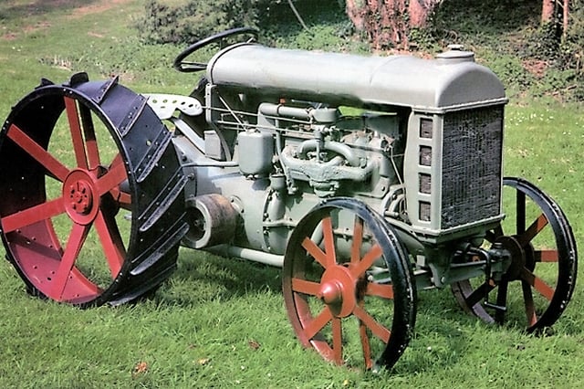 A 1917 Fordson Model F tractor