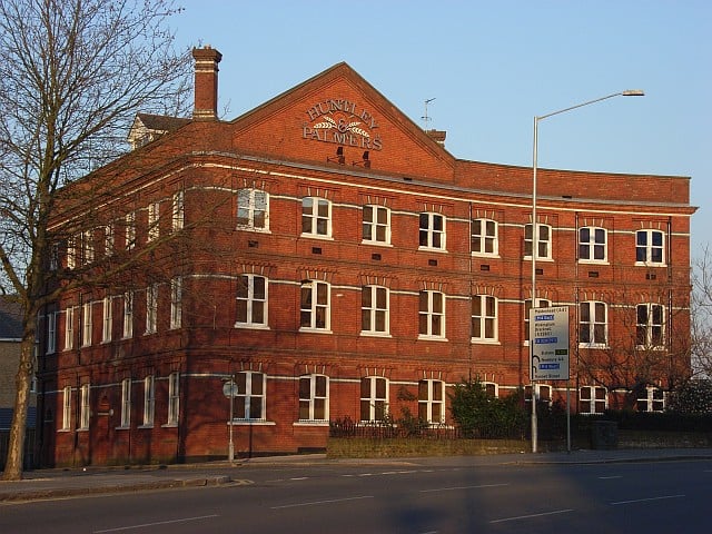 All that remains of the once great factory at the junction of Gas Works Road, Reading