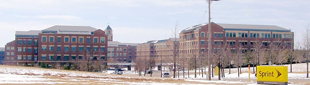 Sprint World Headquarters Campus in Overland Park, Kansas, designed by RMJM Hillier