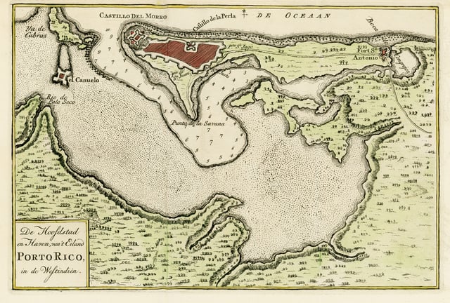 San Juan and bay, Puerto Rico, 1766