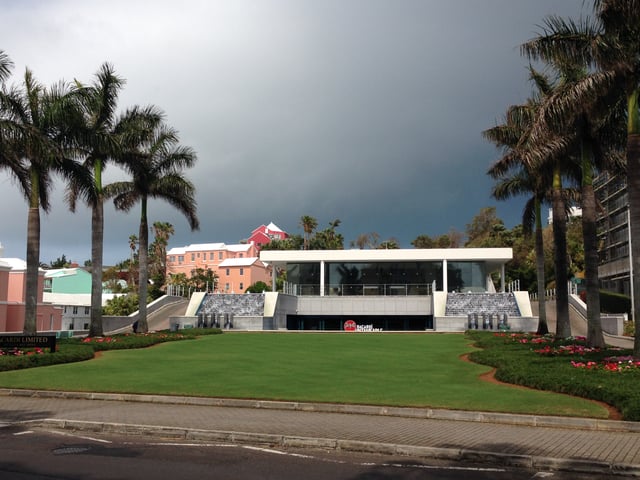 Bacardi Building, Bermuda. Location of Bacardi's world headquarters