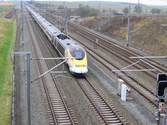 Eurostar on the HSL 1