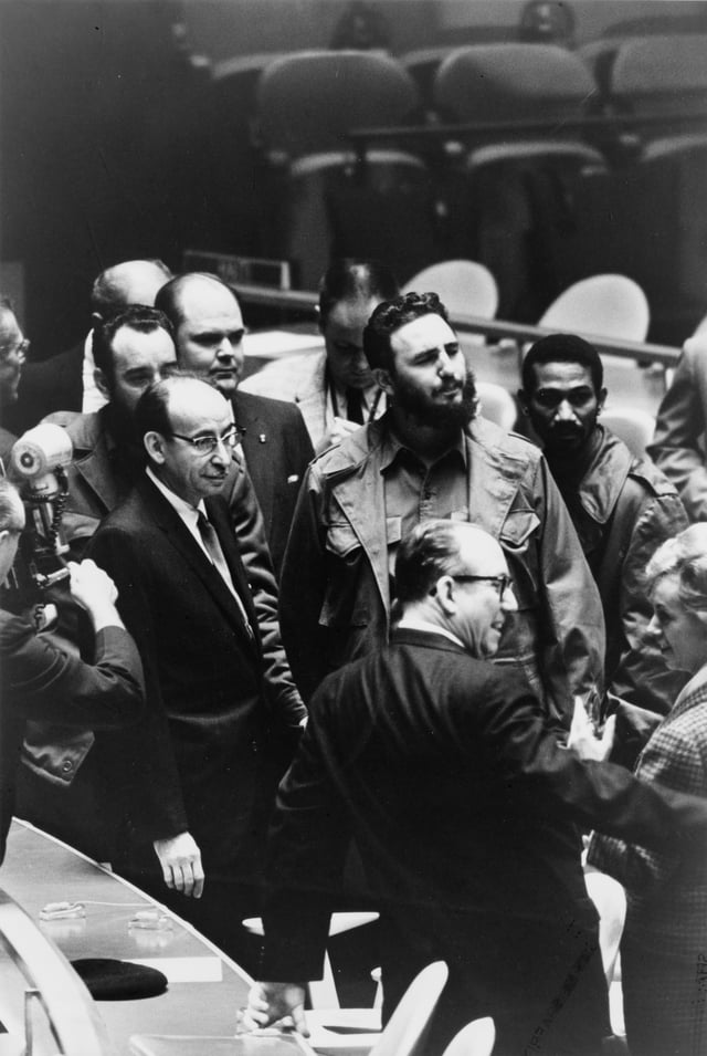 Castro at the United Nations General Assembly in 1960