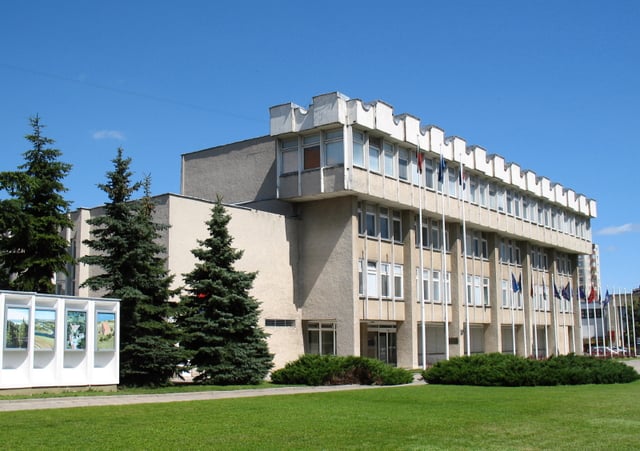 Kaunas District Municipality main building before reconstruction
