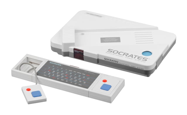 The VTech Socrates is one of many educational video game consoles.
