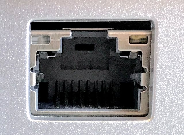 An Ethernet over twisted pair port
