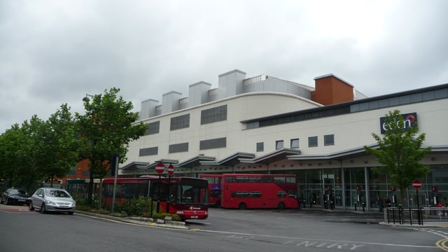 High Wycombe Eden bus station in July 2009