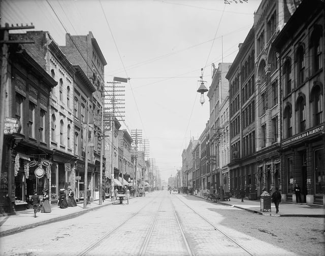 Gay Street in the early 1900s