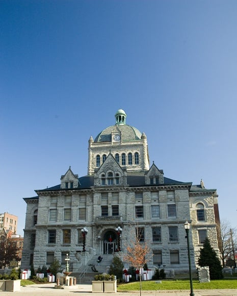 The Lexington History Center in downtown Lexington, formerly the Fayette County courthouse