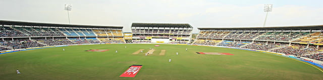 Panoramic view of VCA stadium, Nagpur