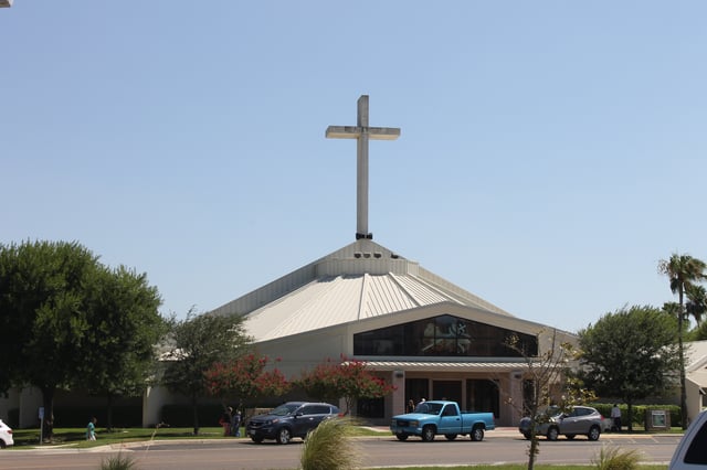 Renovated St. Patrick's Catholic Church is on Del Mar Boulevard across from the Laredo Fire Department.