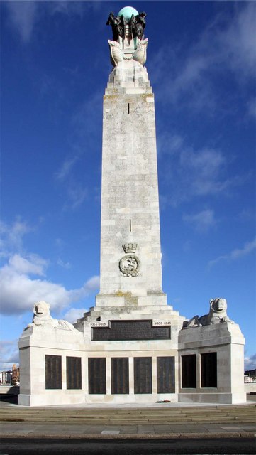 The Naval War Memorial in Southsea