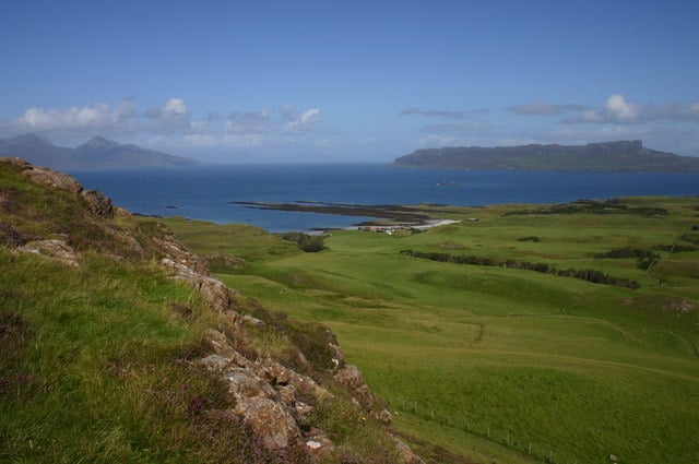 Farmland at Gallanach