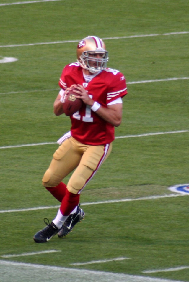 49ers' former quarterback Alex Smith